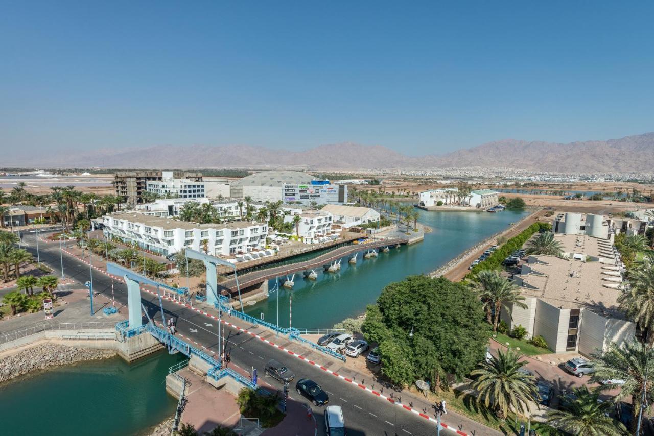 King Solomon By Isrotel Collection Ejlat Exteriér fotografie Aerial view of the marina